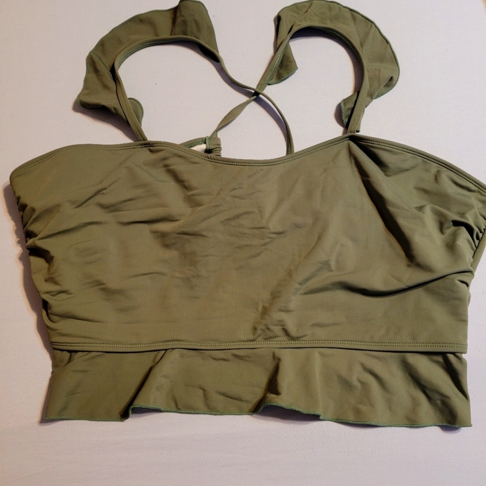 Plus size swim top
